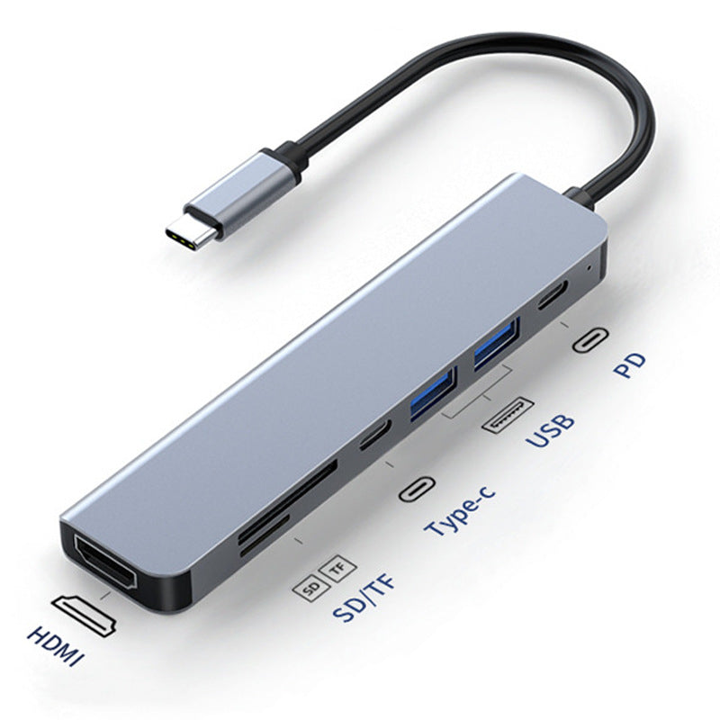 ATEILUJ HubDock™ USB-C 7-in-1 Aluminum Hub