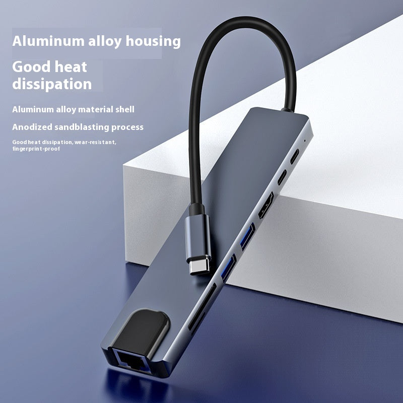 ATEILUJ HubDock™ USB-C 7-in-1 Aluminum Hub