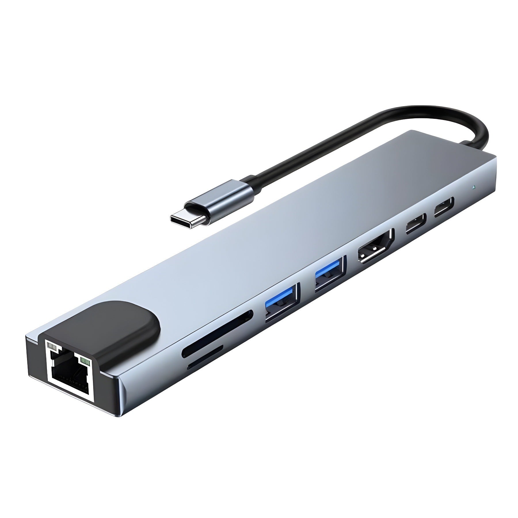 ATEILUJ HubDock™ USB-C 7-in-1 Aluminum Hub